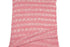 Heather Muted Red Pink Off White Stripe Open Weave Sweater Knit Fabric 33 inches length  OSK00338